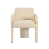 Leo Performance Vegan Leather Dining Chair by TOV Furniture at Eve Furniture