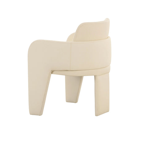Leo Performance Vegan Leather Dining Chair by TOV Furniture at Eve Furniture