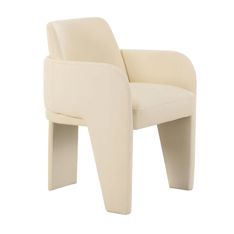 Leo Performance Vegan Leather Dining Chair by TOV Furniture at Eve Furniture
