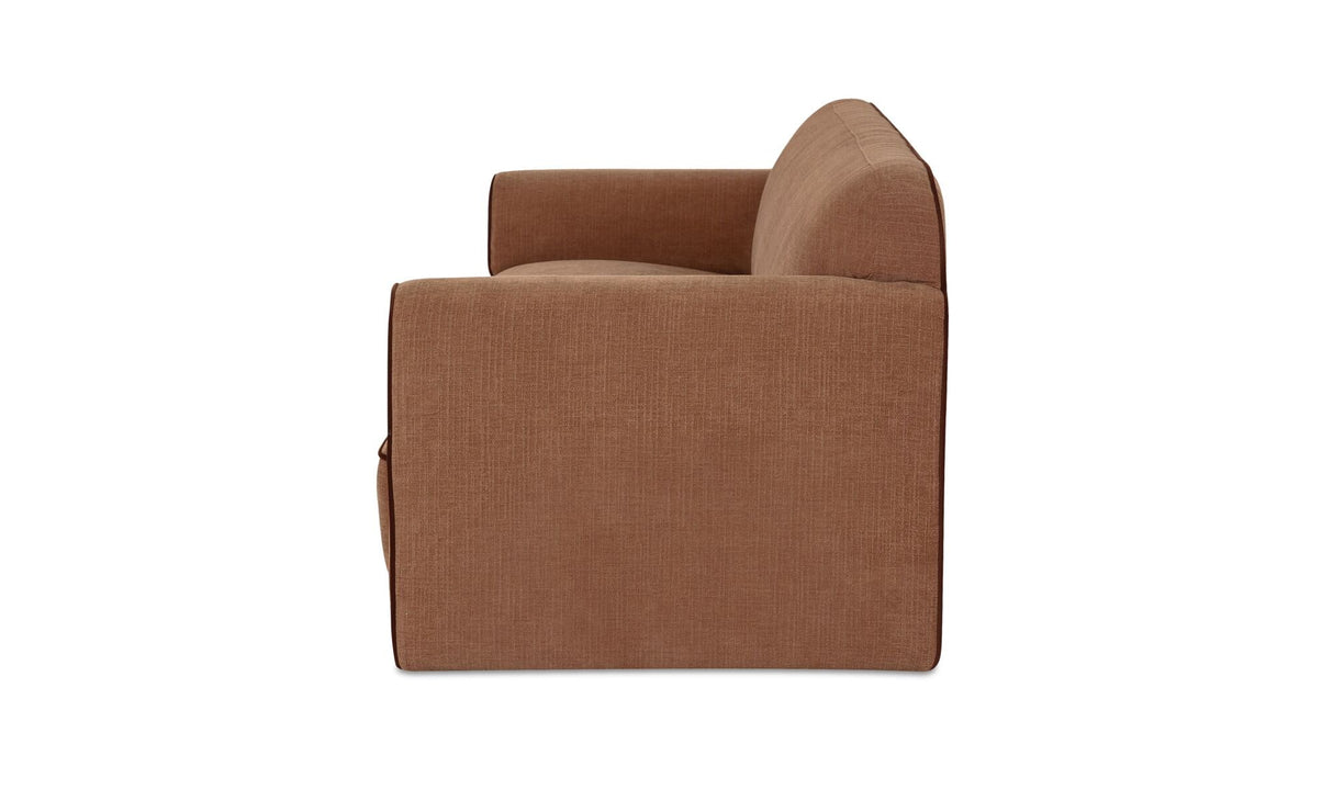 Leo Sofa Light Brown by Moe's Home at Eve Furniture