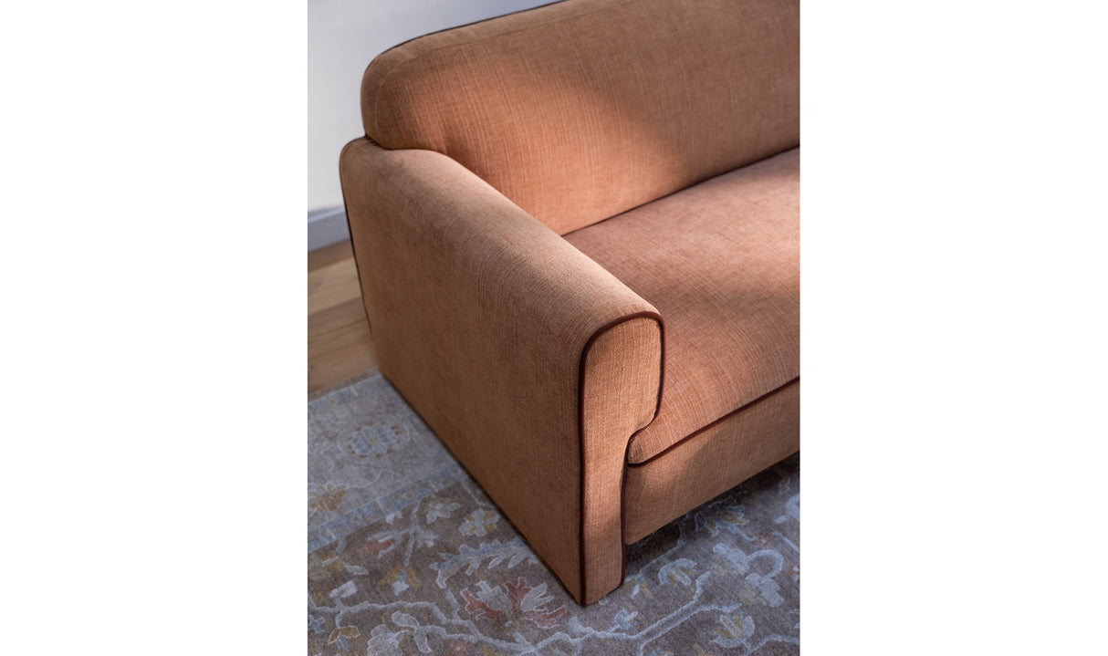 Leo Sofa Light Brown by Moe's Home at Eve Furniture