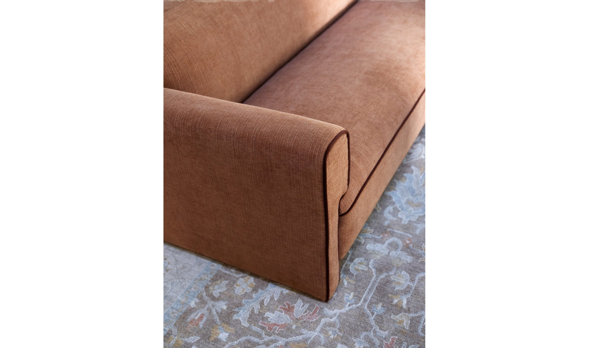 Leo Sofa Light Brown by Moe's Home at Eve Furniture