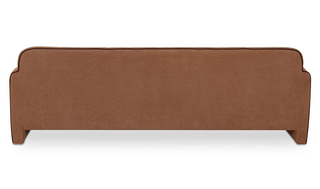Leo Sofa Light Brown by Moe's Home at Eve Furniture