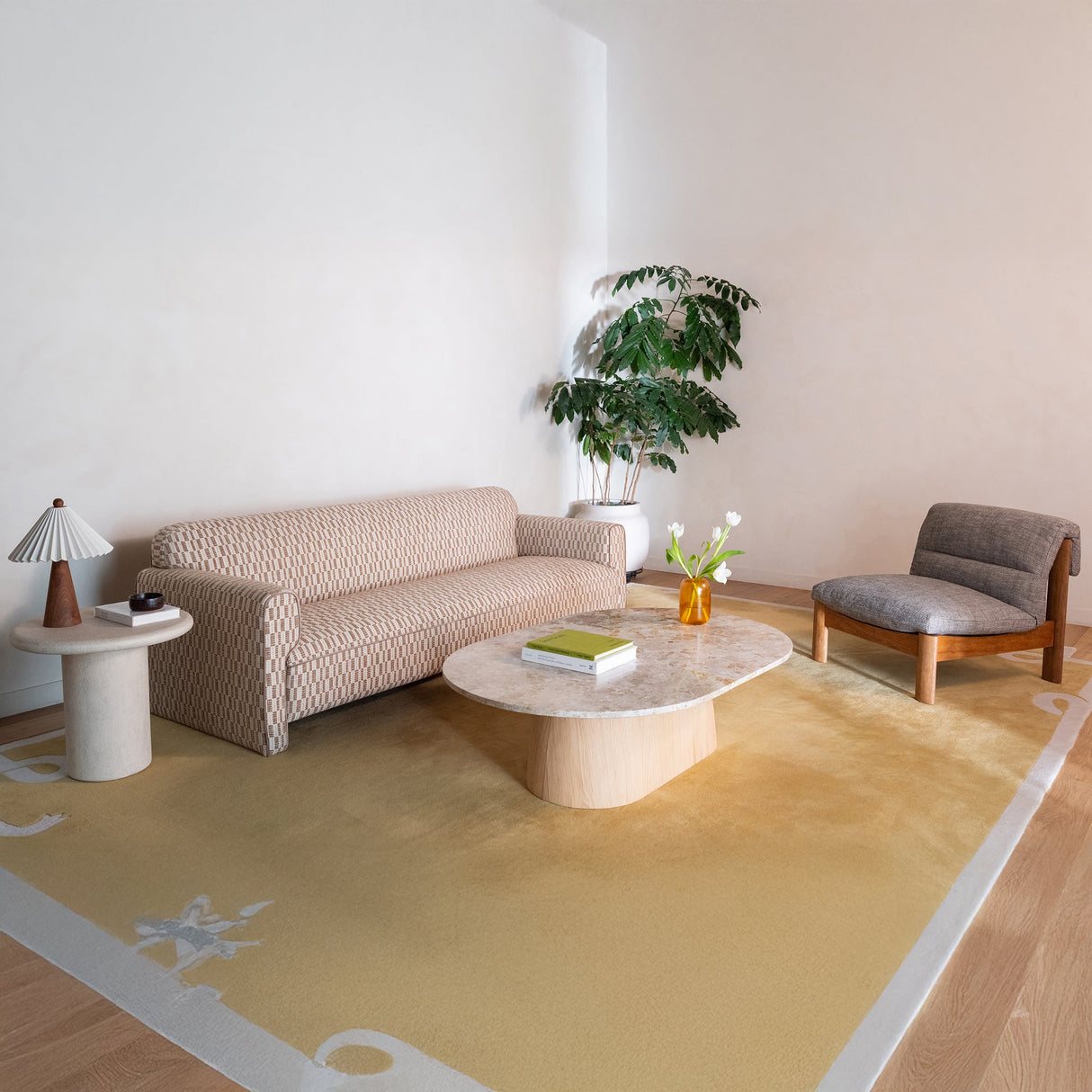 Leo Taupe Sofa by Moe's Home at Eve Furniture