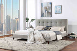 Leomin Gray California King Bed