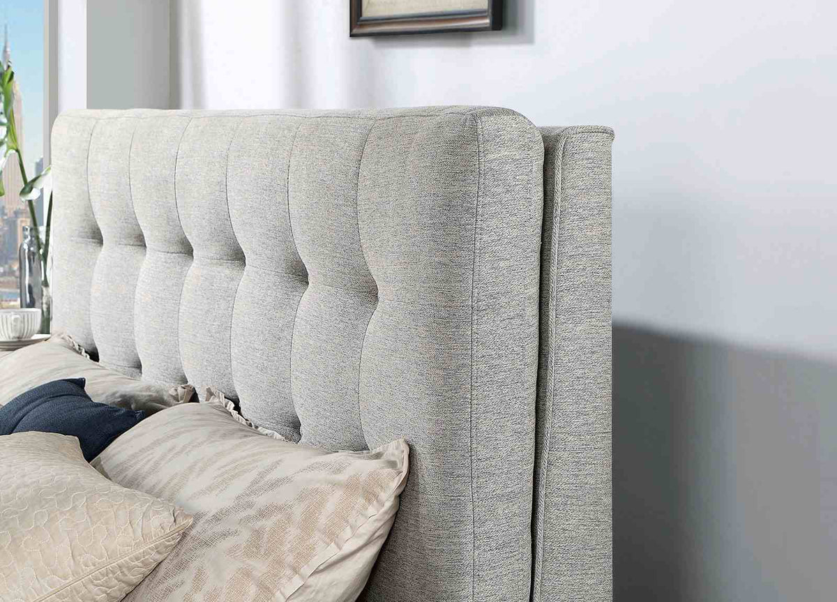 Leomin Gray California King Bed