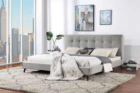 Leomin Gray King Bed by Furniture of America at Eve Furniture
