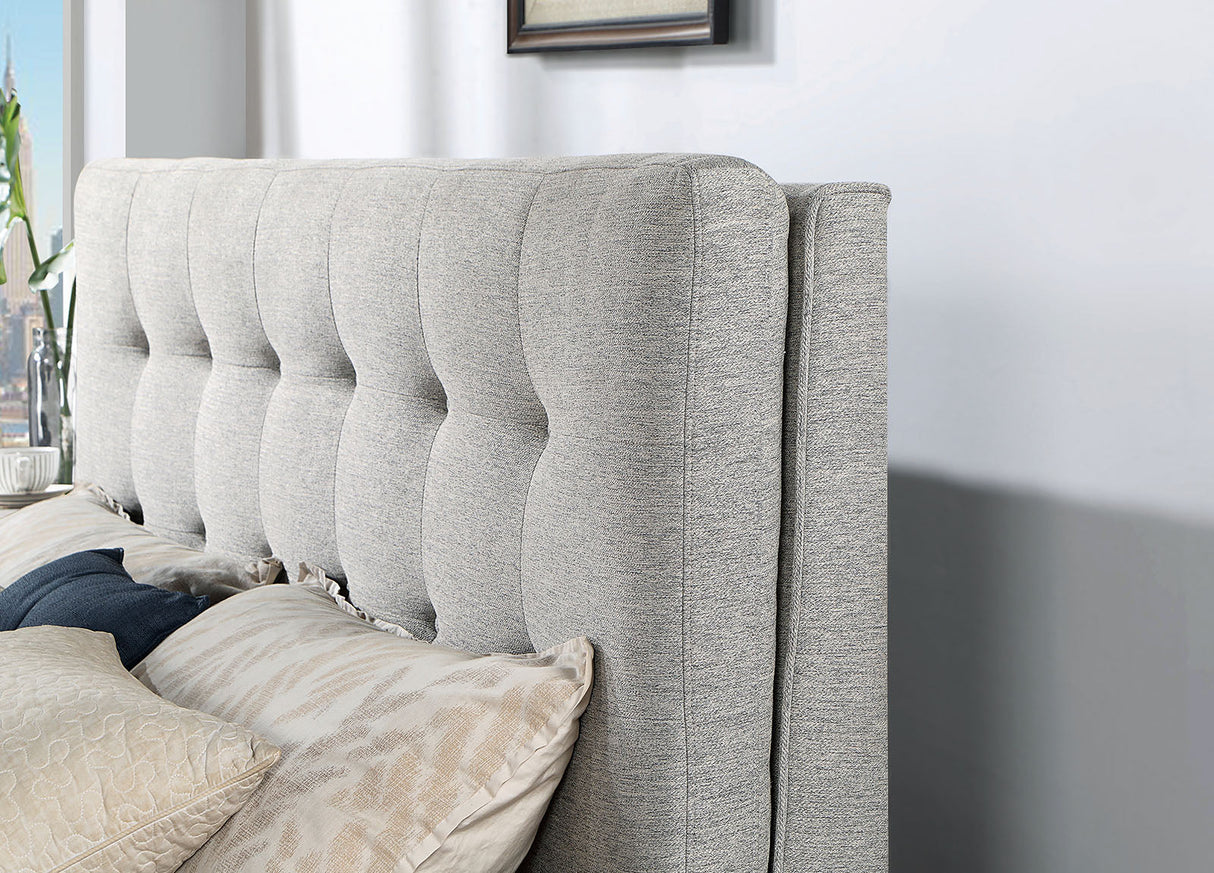 Leomin Gray Queen Bed by Furniture of America at Eve Furniture