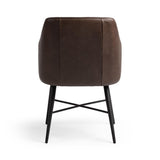 Leon Burnished Walnut Dining Chair by Classic Home at Eve Furniture