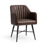Leon Burnished Walnut Dining Chair by Classic Home at Eve Furniture