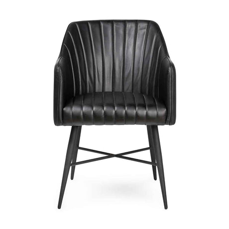 Leon Dining Chair - Midnight Raven by Classic Home at Eve Furniture