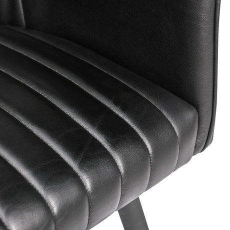 Leon Dining Chair - Midnight Raven by Classic Home at Eve Furniture