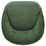 Leon Green Chenille Upholstered Swivel Accent Chair by Coaster at Eve Furniture