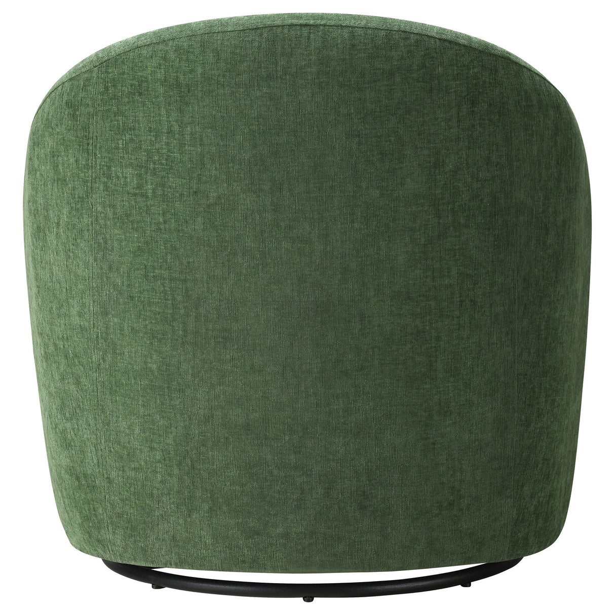 Leon Green Chenille Upholstered Swivel Accent Chair by Coaster at Eve Furniture