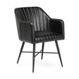Leon Midnight Raven Dining Chair by Classic Home at Eve Furniture