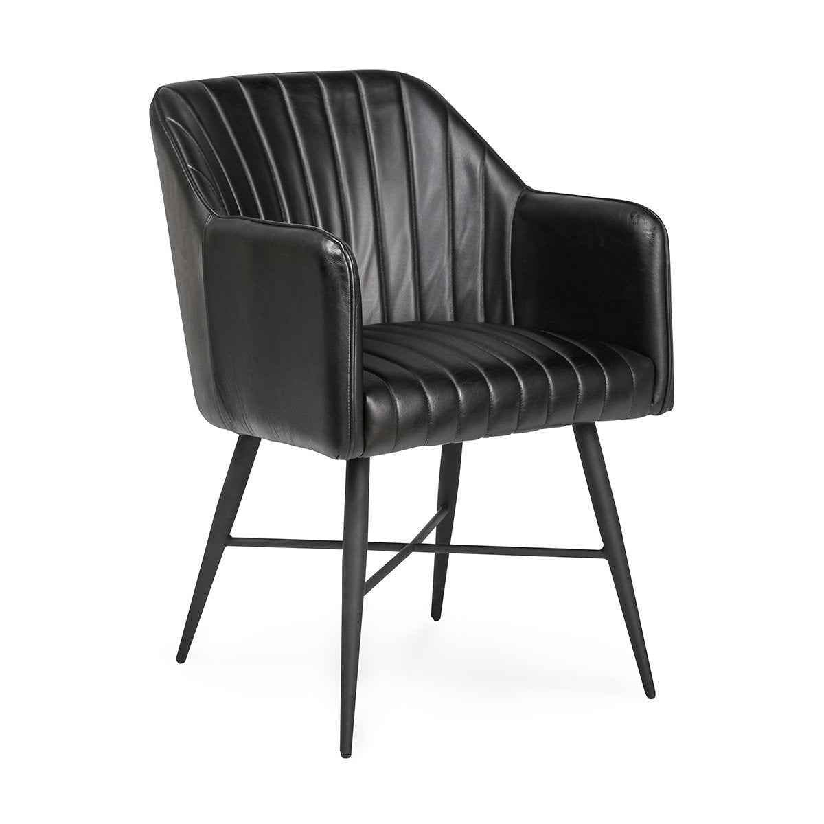 Leon Midnight Raven Dining Chair by Classic Home at Eve Furniture
