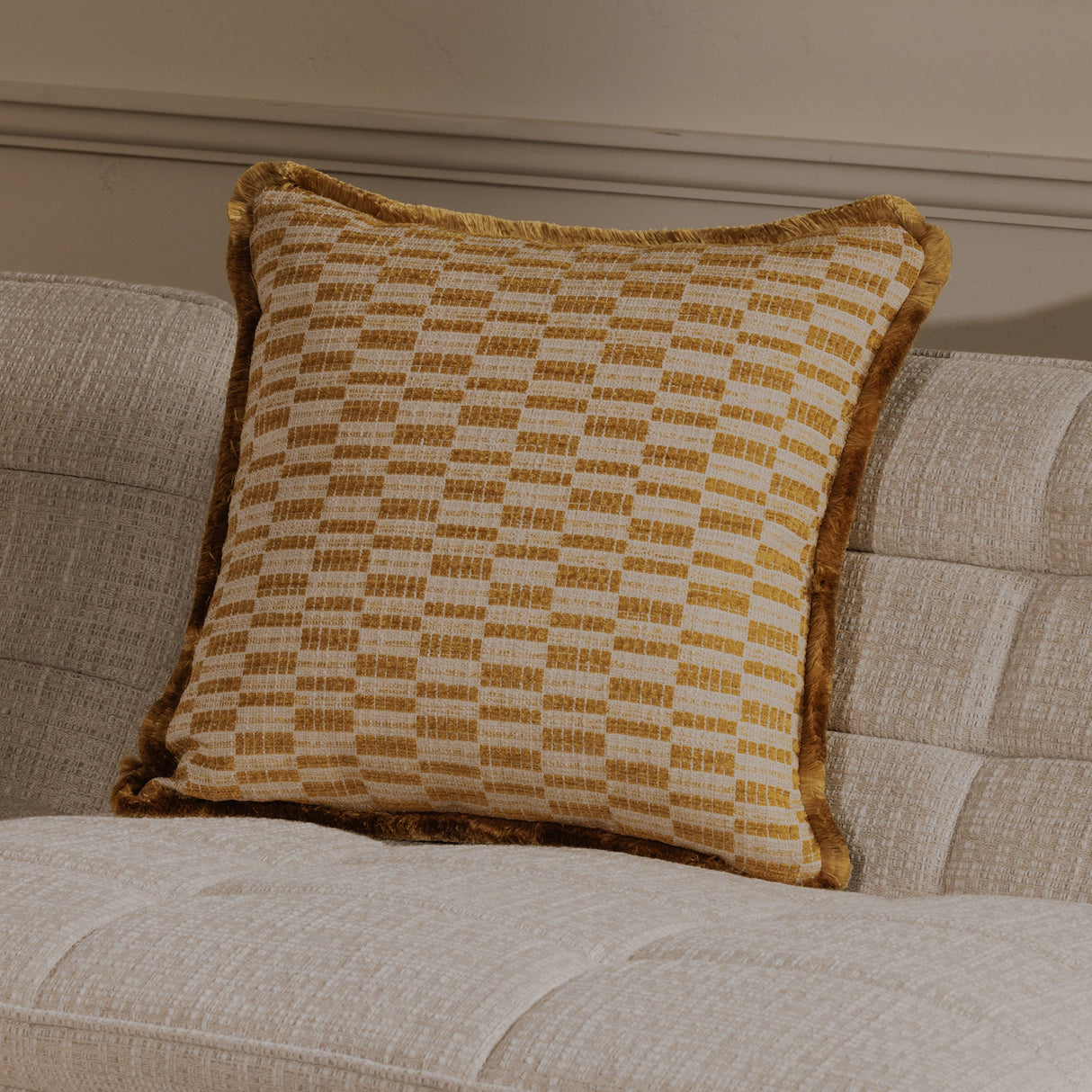 Leone Chartreuse Cushion by MOES at Eve Furniture