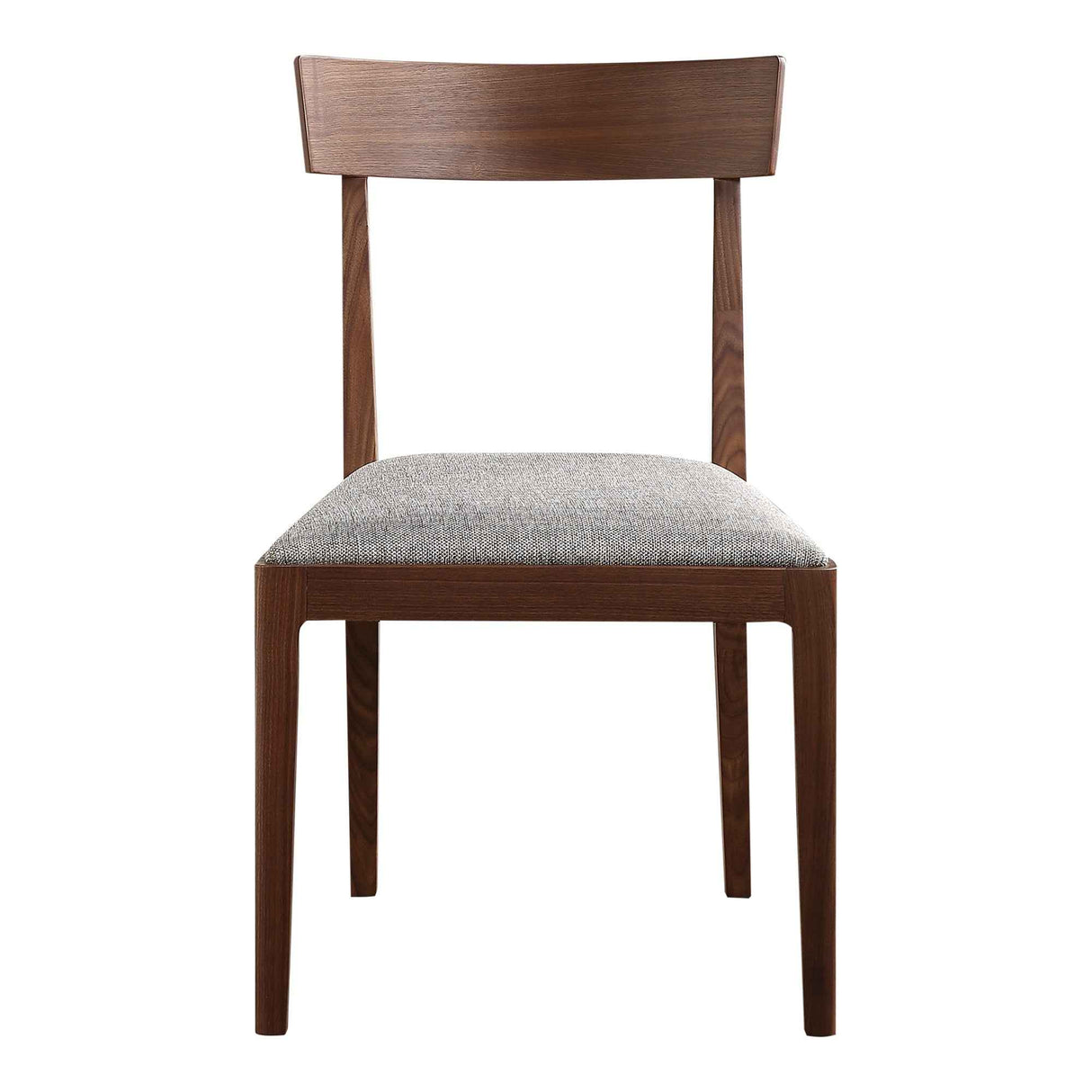 Leone Walnut Brown Dining Chair (Set of 2)