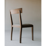Leone Walnut Brown Dining Chair (Set of 2) by Moe's Home at Eve Furniture