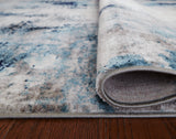 Leonelle Cream/Blue/Gray Large Rug by Ashley at Eve Furniture