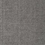 Leonidas 28.5L x 29.5W x 34.0H Grey Fabric Wrap Black Metal Frame Accent Chair by Mercana at Eve Furniture