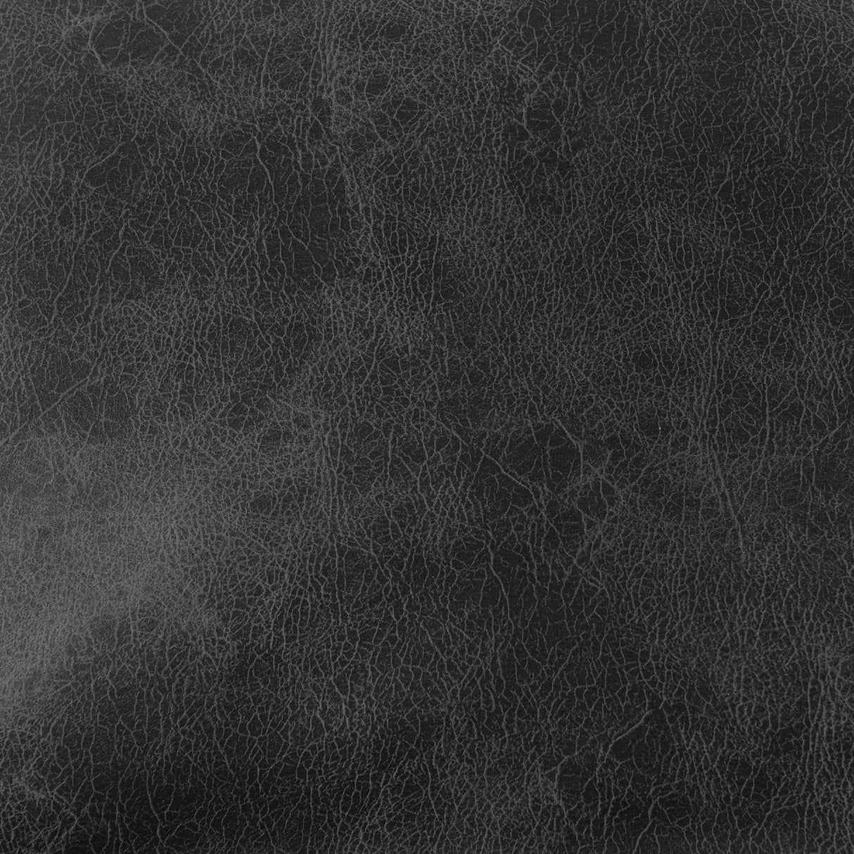 Leonidas Black Faux Leather Seat W/ Black Metal Frame Accent Chair by Mercana at Eve Furniture