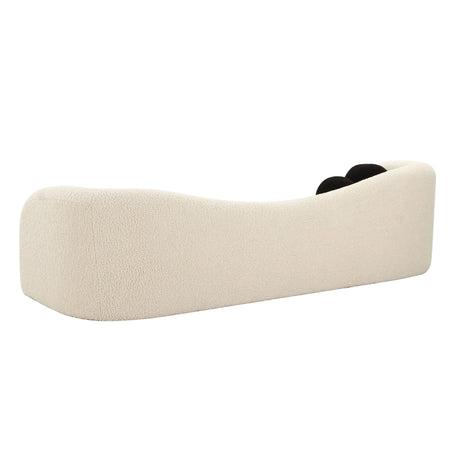 Leonie Faux Shearling Sofa by TOV Furniture at Eve Furniture