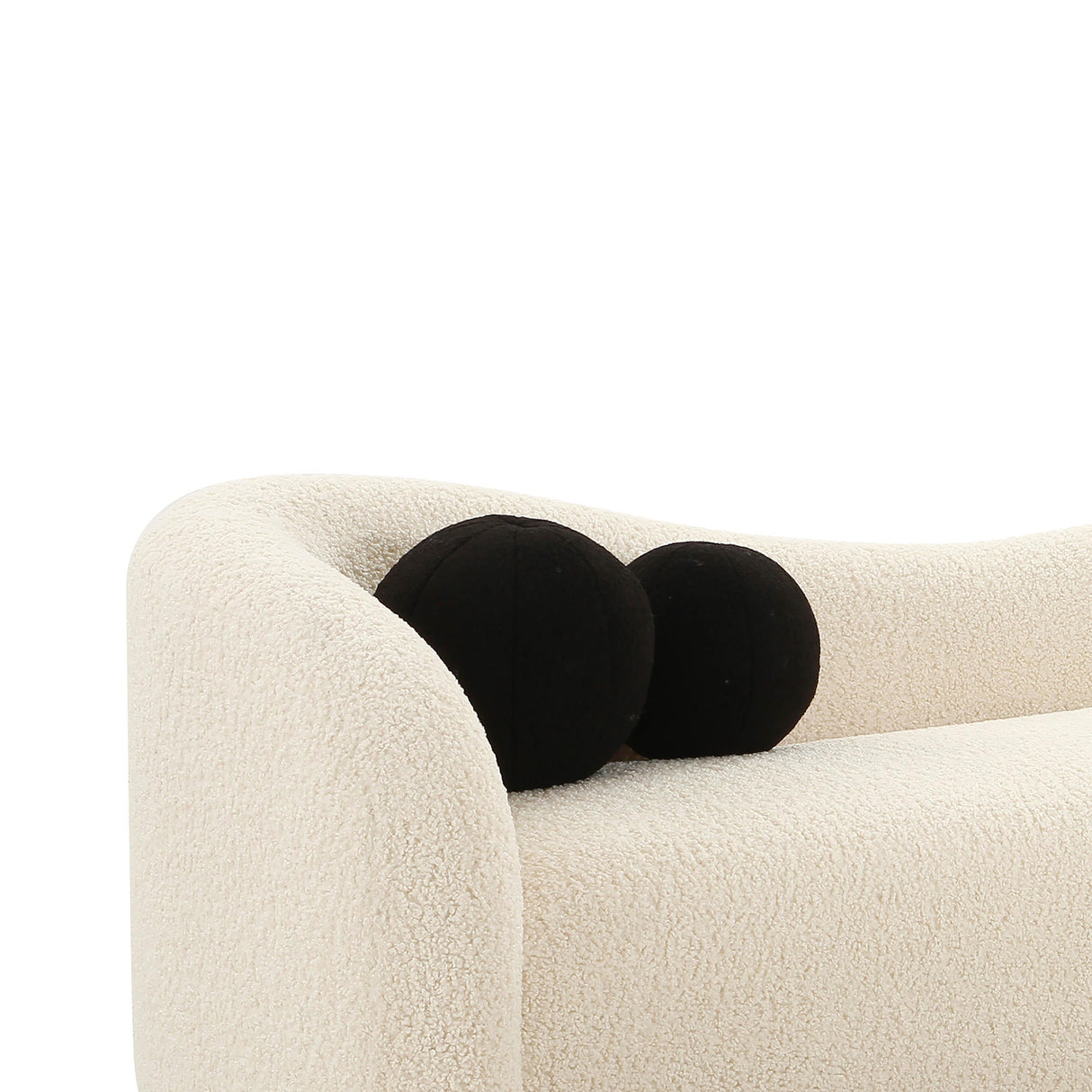 Leonie Faux Shearling Sofa by TOV Furniture at Eve Furniture