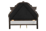 Leovanni Dark Brown 5-Piece Queen Bedroom Set by Furniture of America at Eve Furniture