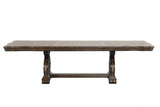 Leovanni Dark Brown 9-Piece Dining Room Set by Furniture of America at Eve Furniture