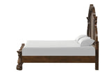 Leovanni Dark Brown Bombay King Bed by Furniture of America at Eve Furniture