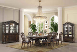 Leovanni Dark Brown Dining Table by Furniture of America at Eve Furniture