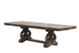 Leovanni Dark Brown Dining Table by Furniture of America at Eve Furniture