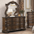 Leovanni Dark Brown Dresser by Furniture of America at Eve Furniture
