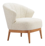 Leque Tawny Beige Accent Chair by Zuomod at Eve Furniture