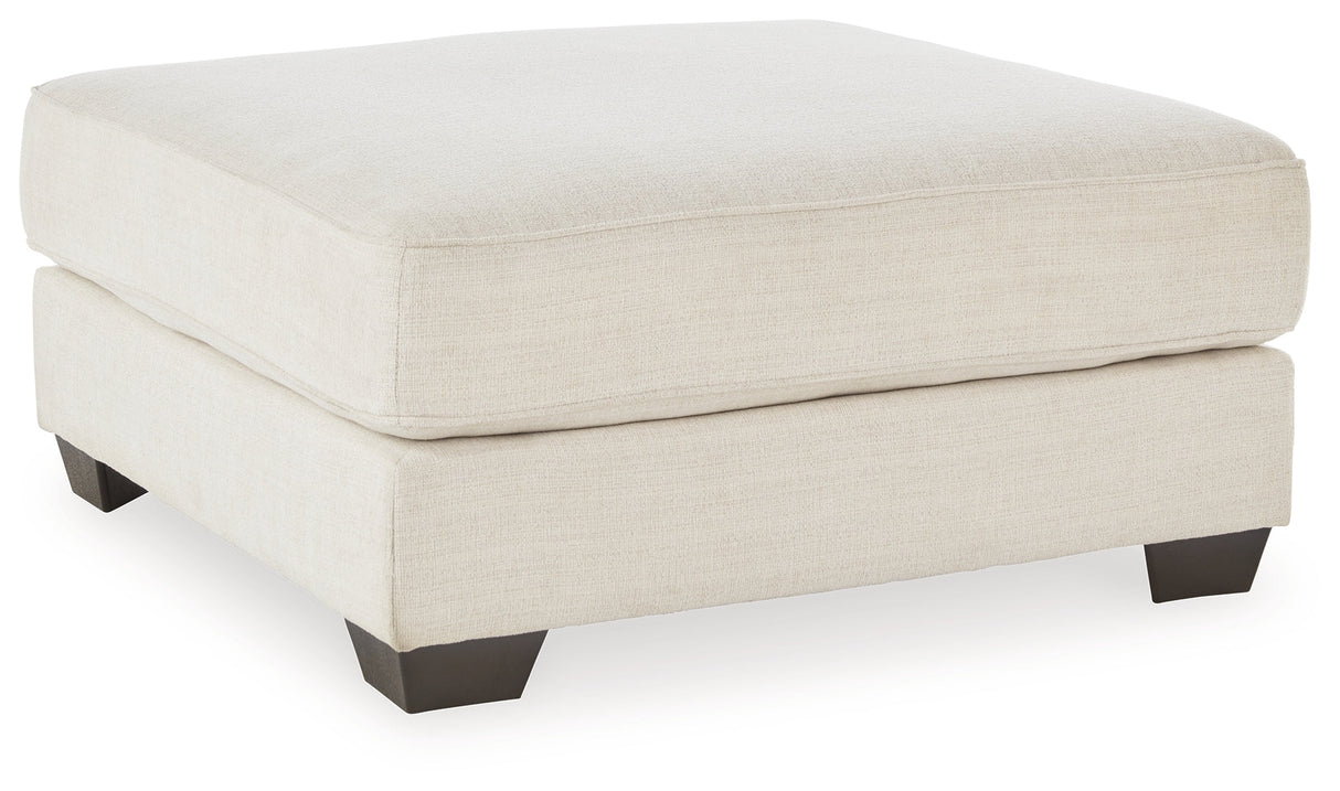 Lerenza Birch Oversized Accent Ottoman