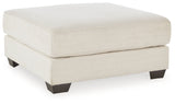 Lerenza Birch Oversized Accent Ottoman