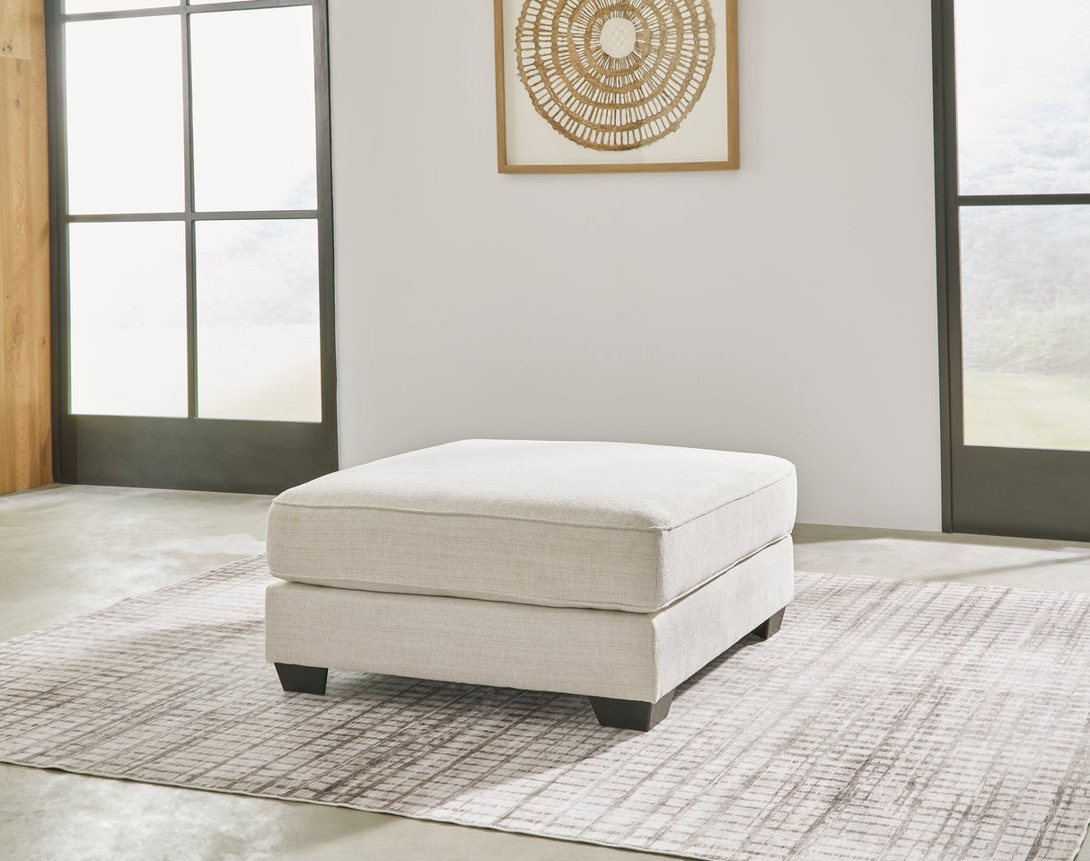 Lerenza Birch Oversized Accent Ottoman