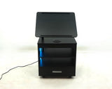 Lerma Black Ash 1-drawer Adjustable Tray Top Nightstand With Speaker by Coaster at Eve Furniture