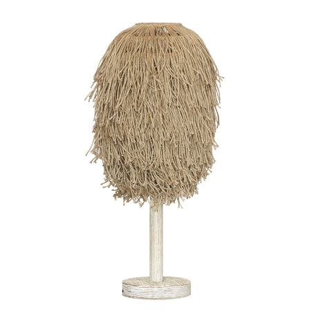 Leslie Natural Table Lamp by TOV Furniture at Eve Furniture