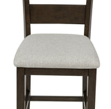 Lester Brown 5-Piece Counter Height Dining Set by Crown Mark at Eve Furniture