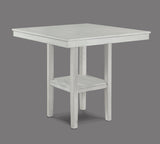 Lester Driftwood 5-Piece Counter Height Set by Crown Mark at Eve Furniture