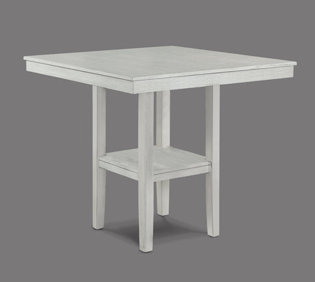Lester Driftwood 5-Piece Counter Height Set by Crown Mark at Eve Furniture