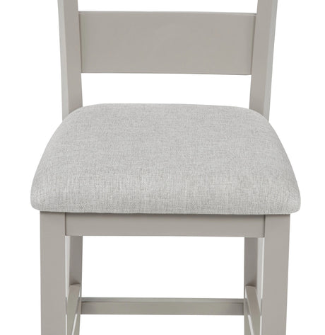 Lester Greige 5-Piece Counter Height Dining Set by Crown Mark at Eve Furniture