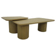 Lester Honey Oak HP0426 2-Piece Nesting Table Set by Coaster at Eve Furniture