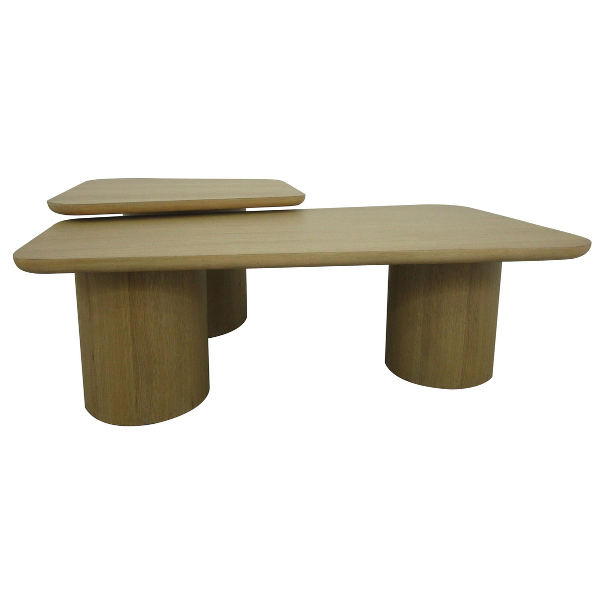 Lester Honey Oak HP0426 Nesting Table 2 Pc Set by Coaster at Eve Furniture