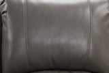 Letha Gray PU Leather Sofa & Loveseat by Furniture of America at Eve Furniture