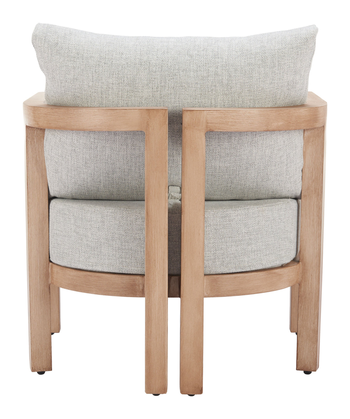 Leto Gray Outdoor Armchair by Zuomod at Eve Furniture