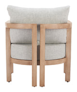Leto Gray Outdoor Armchair by Zuomod at Eve Furniture