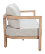 Leto Gray Outdoor Sofa by Zuomod at Eve Furniture